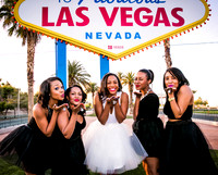 Las Vegas Sign Bachelorette & Birthday Photo Shoot