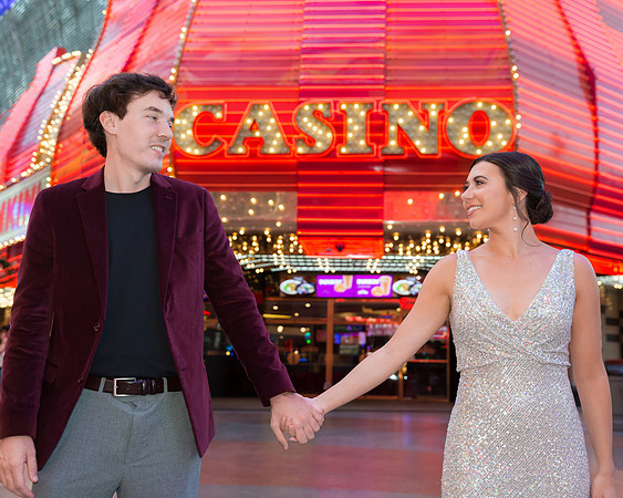 Downtown Las Vegas & Fremont Street Walking Photo Shoot