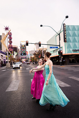 Downtown Las Vegas & Fremont Street Walking Photo Shoot