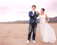 Dry Lake Bed & Desert Wedding, Elopement & Vow Renewal | Las Vegas