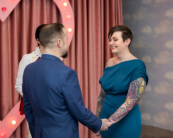 Sure Thing Chapel Wedding & Elopement Photography | Fremont East Las Vegas