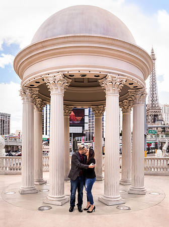 Proposal Photography | Las Vegas Strip Surprise Proposals