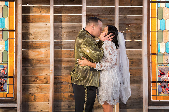 Nelson Ghost Town Open Air Chapel Wedding & Elopement | Nevada