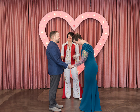 Sure Thing Chapel Wedding & Elopement Photography | Fremont East Las Vegas