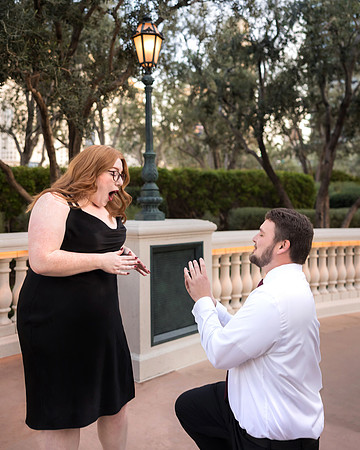 Proposal Photography | Las Vegas Strip Surprise Proposals