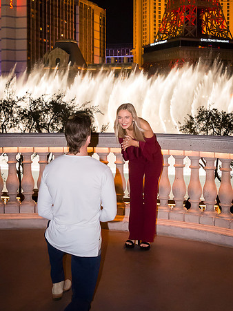 Proposal Photography | Las Vegas Strip Surprise Proposals