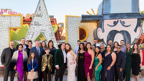 Neon Museum Wedding Photography | Las Vegas Boneyard Weddings