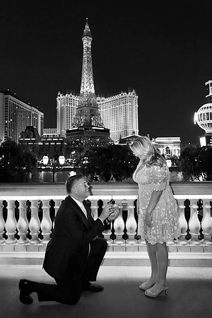 Proposal Photography | Las Vegas Strip Surprise Proposals