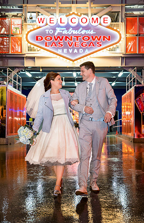 Downtown Las Vegas & Fremont Street Walking Photo Shoot