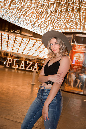 Fremont Street Chauffeured Bachelorette Photo Shoot | Downtown Las Vegas