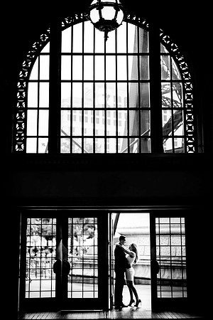 Las Vegas engagement photo shoot on the Strip by Glitter Lens Photography