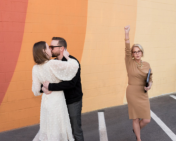 Fremont East Mural Wedding, Elopement & Vow Renewal | Downtown Las Vegas