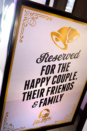Taco Bell Cantina Wedding & Elopement Photography | Las Vegas Strip