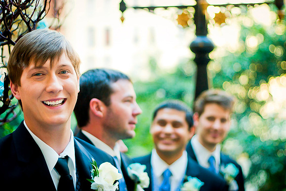 Groom and groomsmen