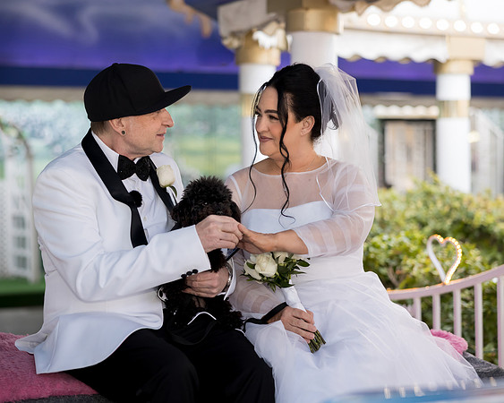 Tunnel of Love Wedding & Vow Renewal Photography | Las Vegas