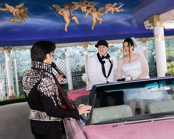 Tunnel of Love Wedding & Vow Renewal Photography | Las Vegas