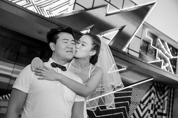 Downtown Las Vegas & Fremont Street Walking Photo Shoot