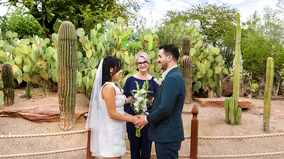 Cactus Garden Elopement & Wedding Photography | Las Vegas