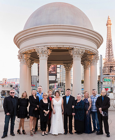 Caesars Palace Gazebo Wedding, Elopement & Vow Renewal | Las Vegas Strip