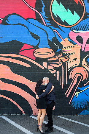 Fremont East Mural Wedding, Elopement & Vow Renewal | Downtown Las Vegas