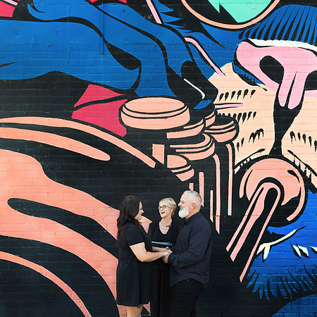 Fremont East Mural Wedding, Elopement & Vow Renewal | Downtown Las Vegas