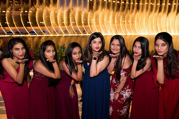 Bellagio Chauffeured Bachelorette Photo Shoot | Las Vegas Strip