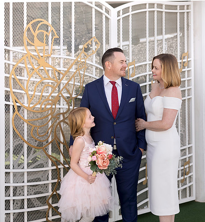 Tunnel of Love Wedding & Vow Renewal Photography | Las Vegas