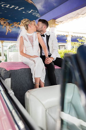 Tunnel of Love Wedding & Vow Renewal Photography | Las Vegas