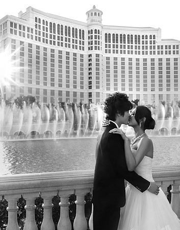 Bellagio Chauffeured Photo Shoot | Bellagio Fountains Las Vegas