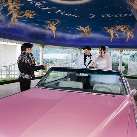 Tunnel of Love Wedding & Vow Renewal Photography | Las Vegas