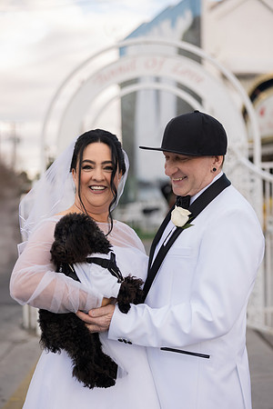 Tunnel of Love Wedding & Vow Renewal Photography | Las Vegas