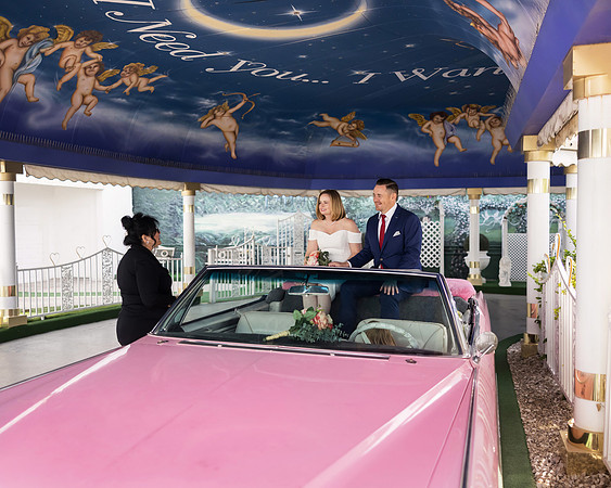 Tunnel of Love Wedding & Vow Renewal Photography | Las Vegas