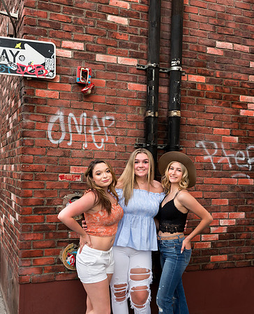 Fremont East Chauffeured Bachelorette Photo Shoot | Downtown Las Vegas