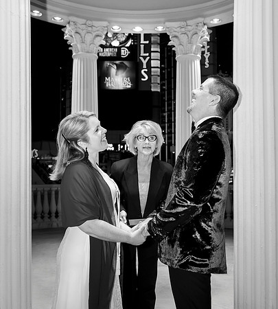 Caesars Palace Gazebo Wedding, Elopement & Vow Renewal | Las Vegas Strip