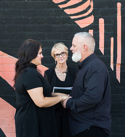 Fremont East Mural Wedding, Elopement & Vow Renewal | Downtown Las Vegas