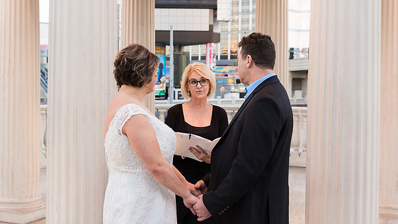 Caesars Palace Gazebo Wedding, Elopement & Vow Renewal | Las Vegas Strip