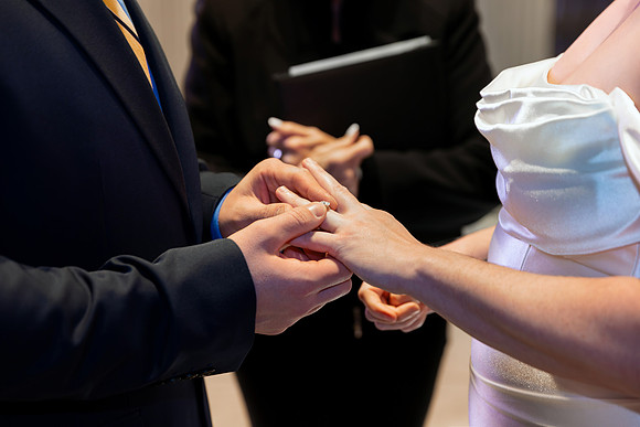 Caesars Palace Gazebo Wedding, Elopement & Vow Renewal | Las Vegas Strip