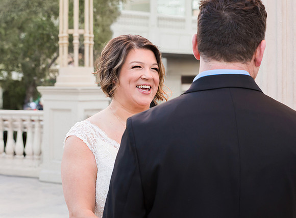 Caesars Palace Gazebo Wedding, Elopement & Vow Renewal | Las Vegas Strip