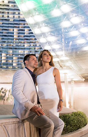 ARIA Chauffeured Photo Shoot | Modern Las Vegas Strip Portraits